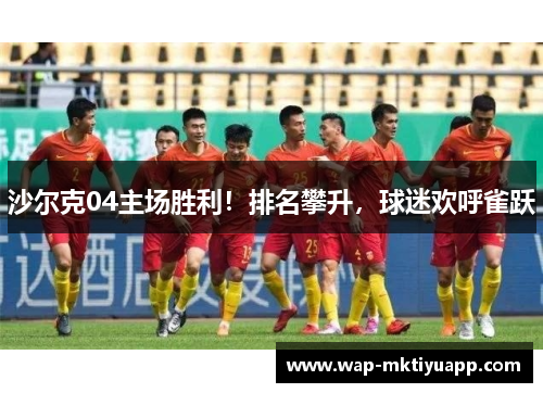 沙尔克04主场胜利！排名攀升，球迷欢呼雀跃